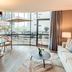 Marquis Reforma, Mexico City suite with balcony, floor-to-ceiling windows and seating area