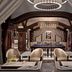 Fairmont El San Juan Hotel in Carolina game room with billiards table and lounge seating