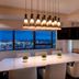 The Westin Copley Place, Boston meeting room with city skyline views and modern lighting