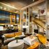 Staypineapple, An Elegant Hotel, Union Square lobby with staircase and city views in San Francisco