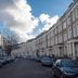 Park International Hotel, London: street view of elegant Victorian townhouses under a blue sky