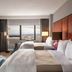 The Westin Copley Place, Boston guest room with two beds and Boston skyline view