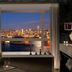 Millennium Hilton New York One UN Plaza room with Manhattan skyline and East River view